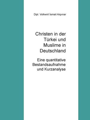 cover image of Christen in der Türkei und Muslime in Deutschland